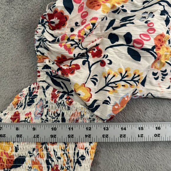 Angie Maxi Dress Women's SMALL Peasant Bohemian Boho Tiered Colorful - Picture 5 of 6